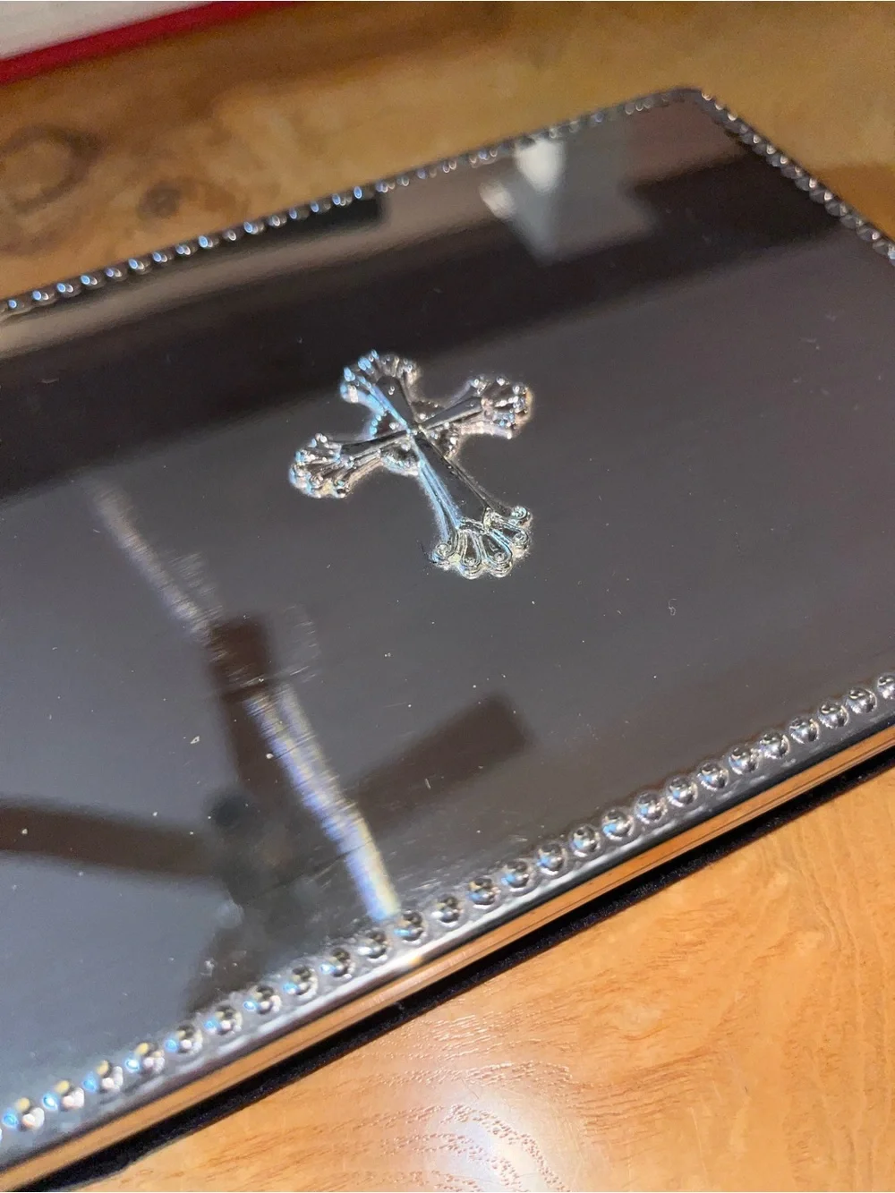 Silver Cross Accent Picture Album